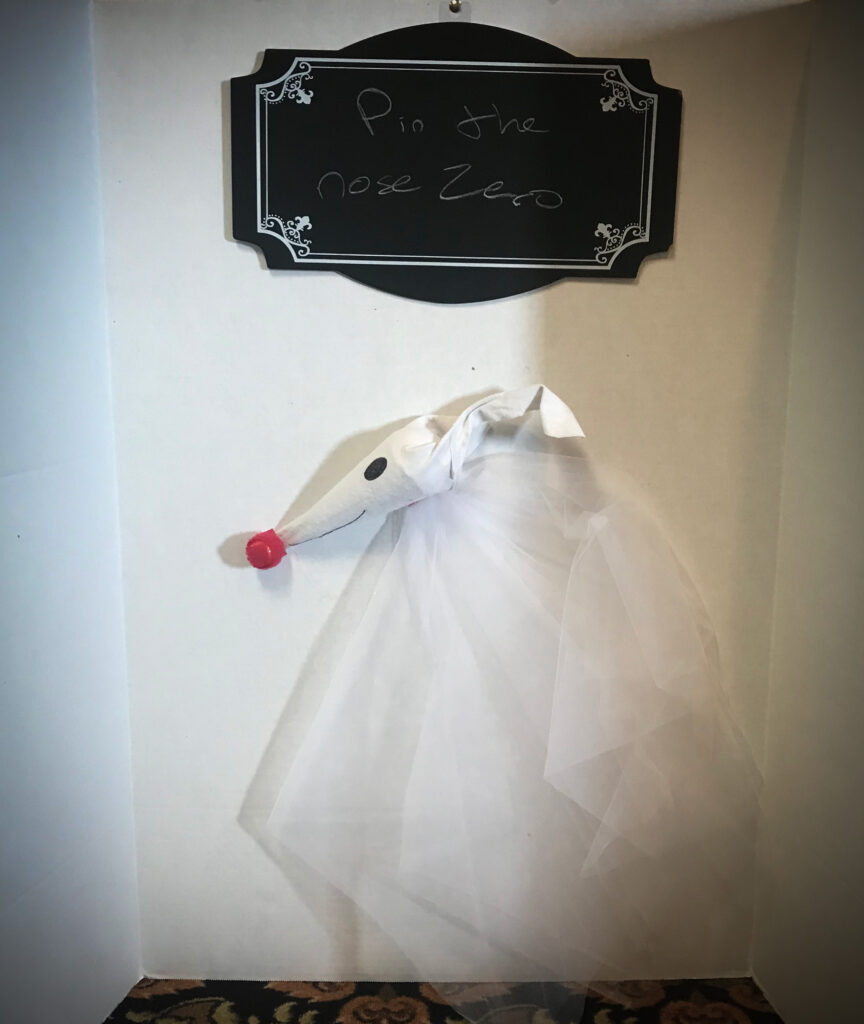 Pin the Nose on Zero game.