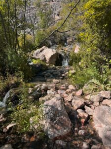 hot spring waterfall
