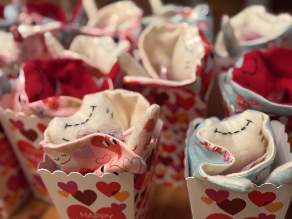 Plushie manta ray valentines