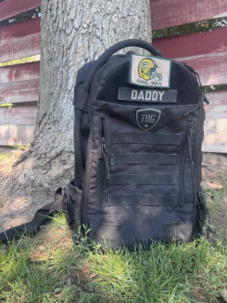 Family travel essential - diaper backpack