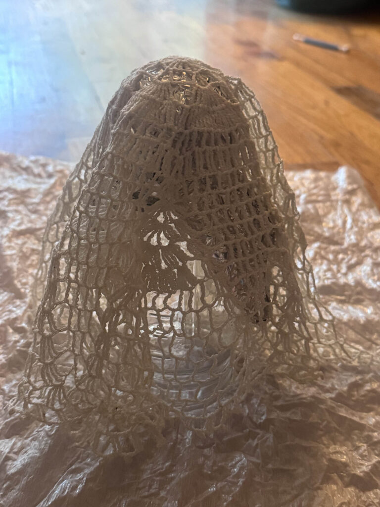 Vintage Doily ghost